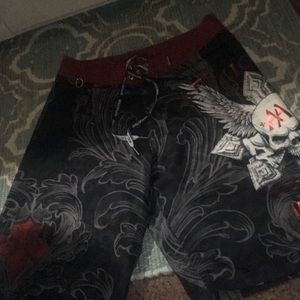 Affliction Men’s Swim trunks